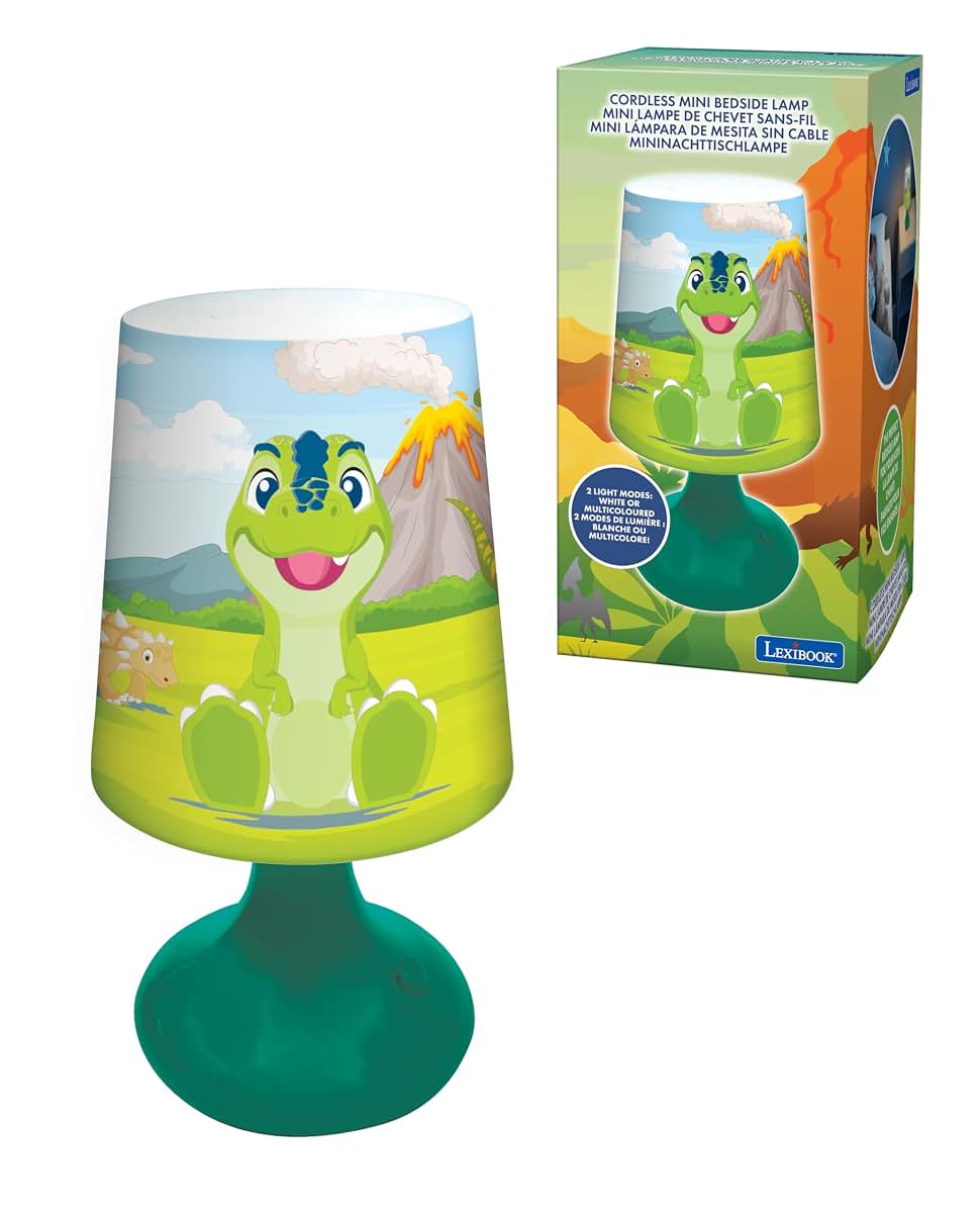 Dinosaur Nightlight Lamp for Kids' Room Decor