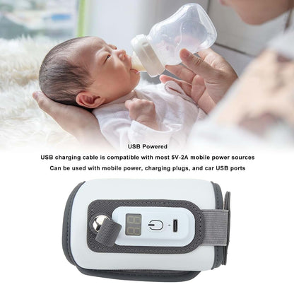 SENECESLI Portable Baby Bottle Warmer for Breastmilk and Formula (photo 3)