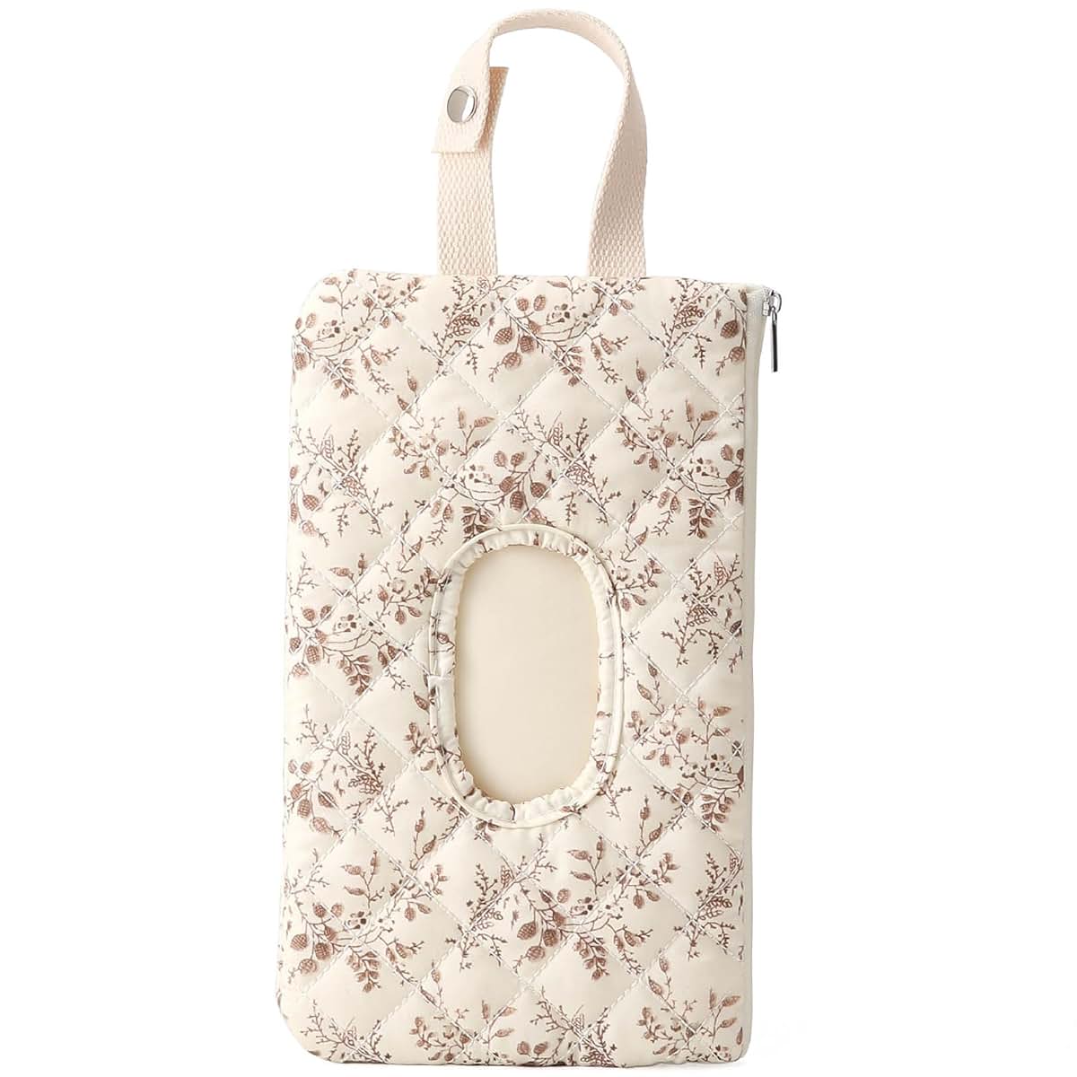 Sacxi Floral Reusable Wipes Pouch Portable Wet Wipes Case