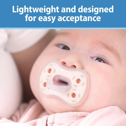 Dr. Brown's Advantage One-Piece Silicone Pacifier for Babies 4-Pack