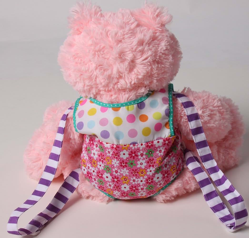 Baby Whitney Large Patchwork Front Carrier for Dolls or Stuffed Animals (photo 3)
