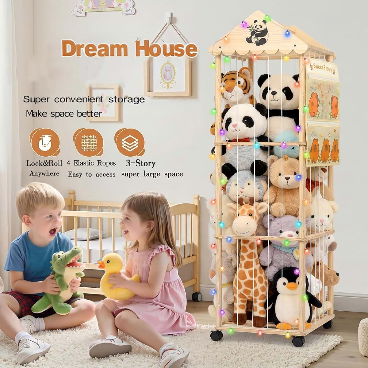 KITHELP Stuffed Animal Storage, Extra Large (photo 4)