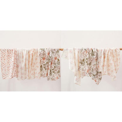 HOUNIIXIE Cotton Swaddle Blanket With Multi-Pattern Designs (photo 2)