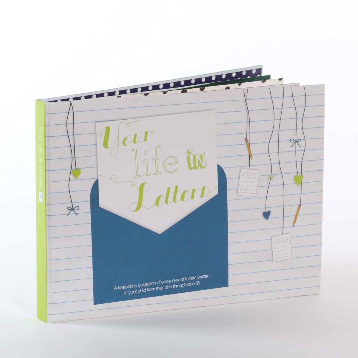 Your Life In Letters Child Keepsake Book With Once-A-Year Letters Ages 1-18