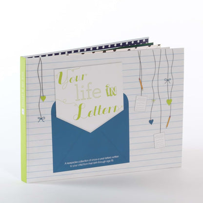 Your Life In Letters Child Keepsake Book With Once-A-Year Letters Ages 1-18