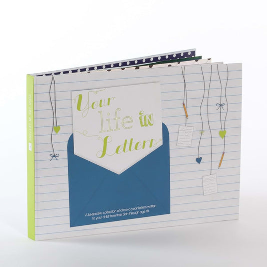 Your Life In Letters Child Keepsake Book With Once-A-Year Letters Ages 1-18