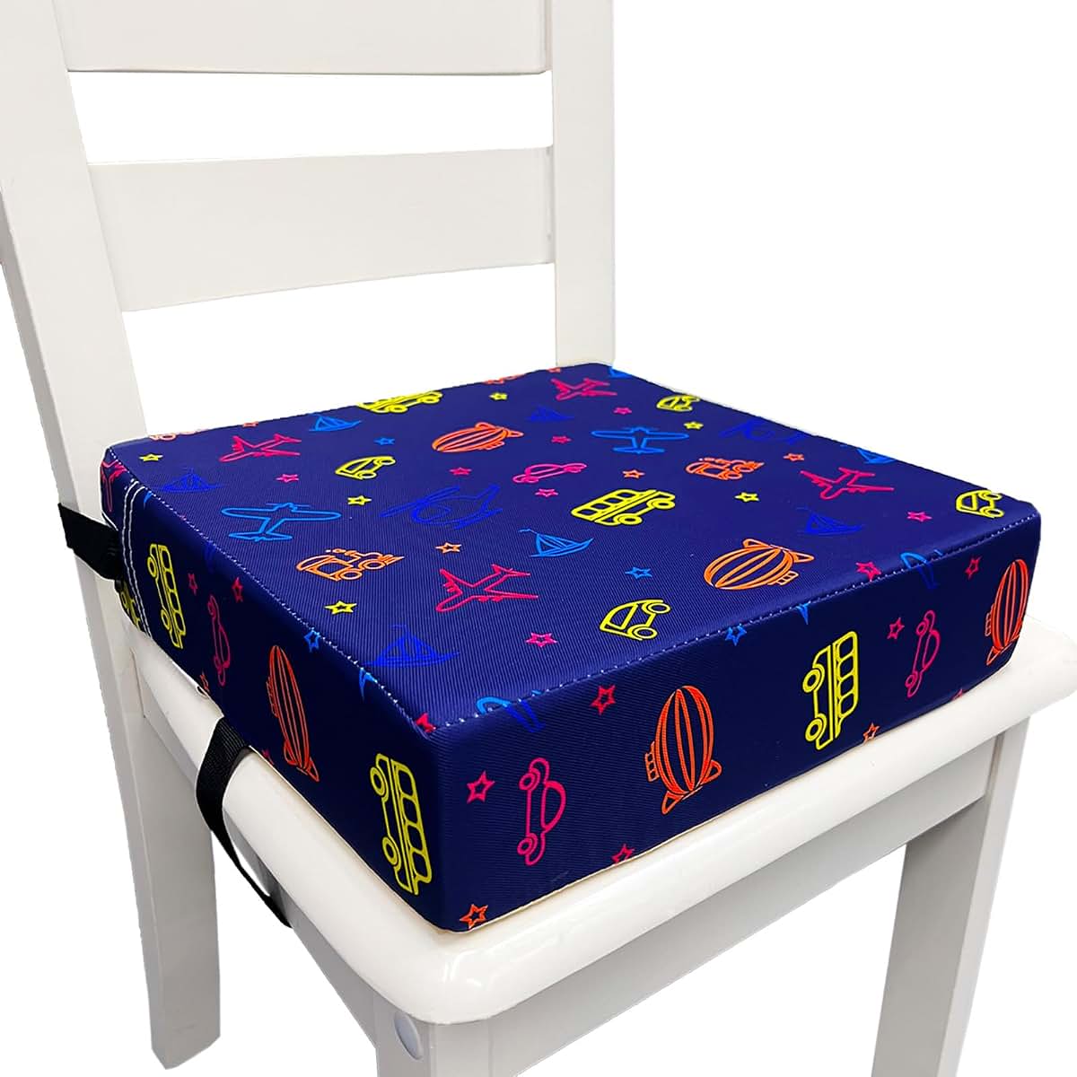BabyOneStop Toddler Booster Seat with Double Straps and Non-Slip Bottom