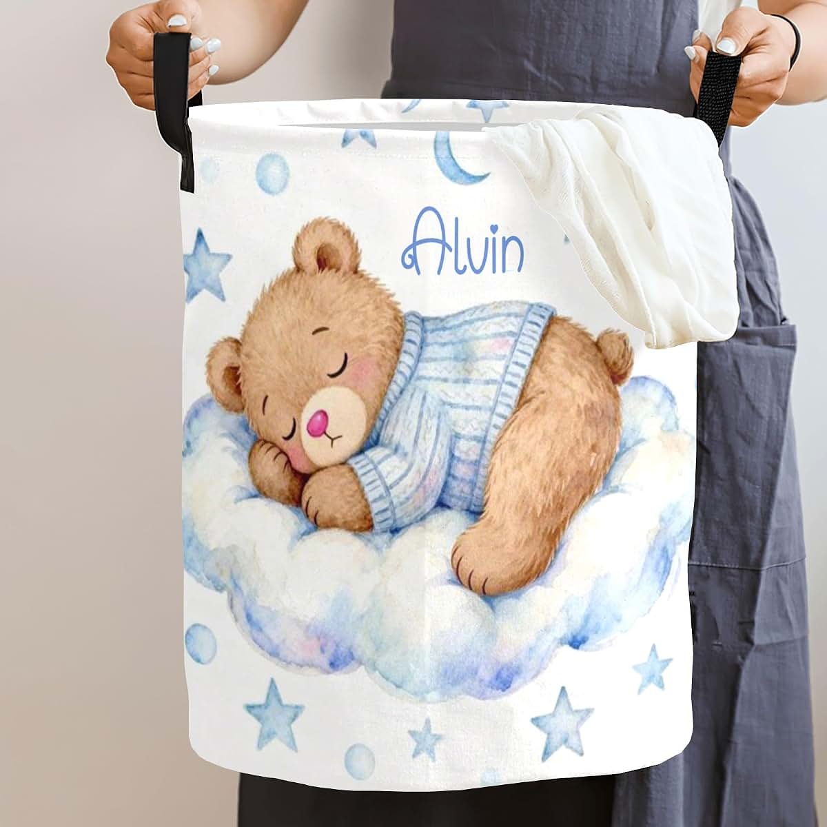 Joyestore Teddy Bear Sweet Dream Storage Bin Laundry Hamper