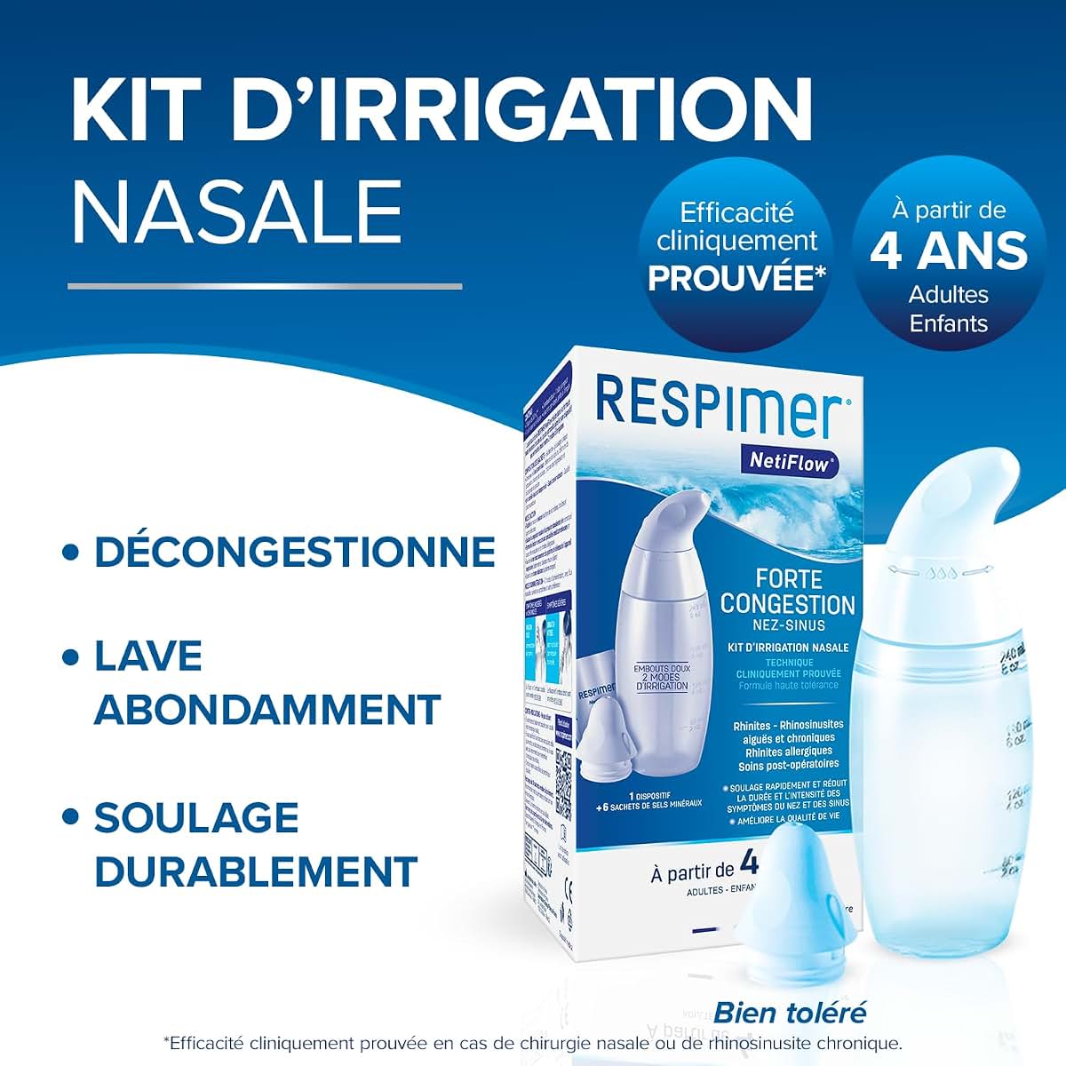 Respimer NetiFlow Sinus And Nasal Irrigation Kit