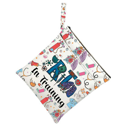 CMNIM Wet Dry Bag Zipper Pouch With Two Compartments