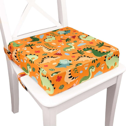 Ballad Toddler Booster Seat With Non-Slip Base and Straps