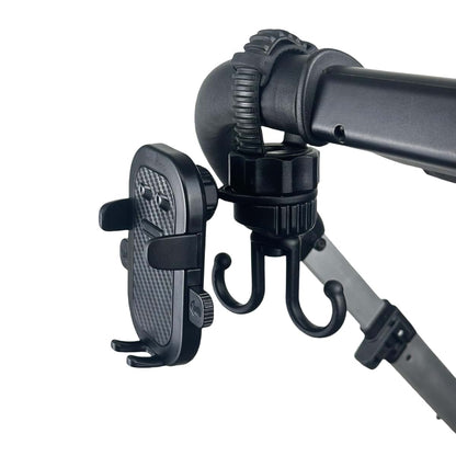 Ezkindheit 2-in-1 Hook & Phone Holder - Universal Stroller Accessory