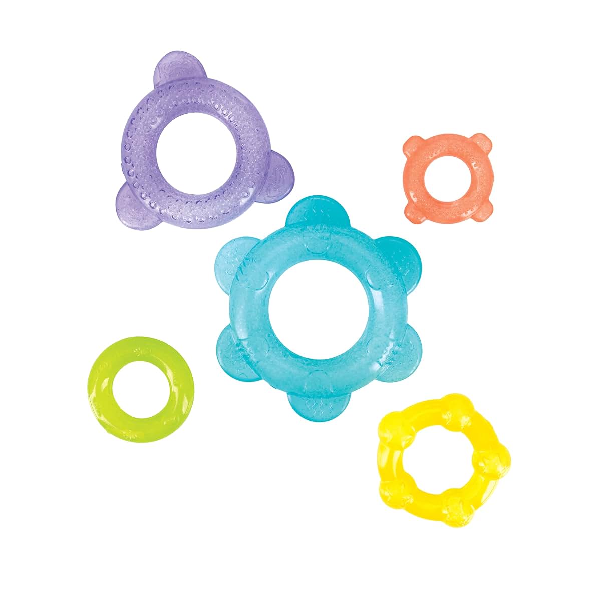 Nuby IcyBite Teether Ocean Rings