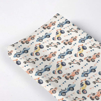 KuphiL10C Watercolor Racing Car Baby Changing Pad Cover, 16x32