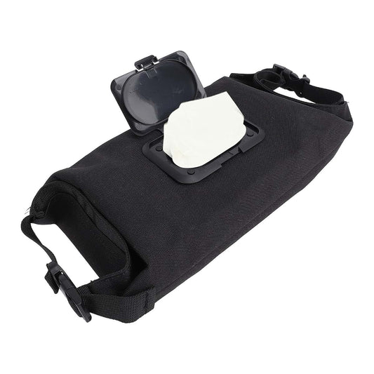WOHPNLE Wipe Dispenser, Portable Baby Wipe Holder Refillable Wet Wipes Container Large Capacity Travel Baby Wipes