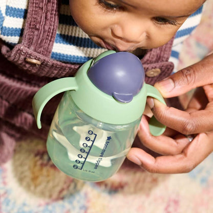 Tommee Tippee Starter Weighted Straw Sippy Cup for Toddler Weaning