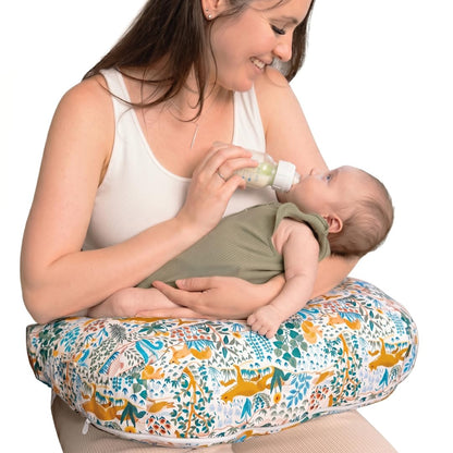 Boppy Nursing Pillow Colorful Forest Animals