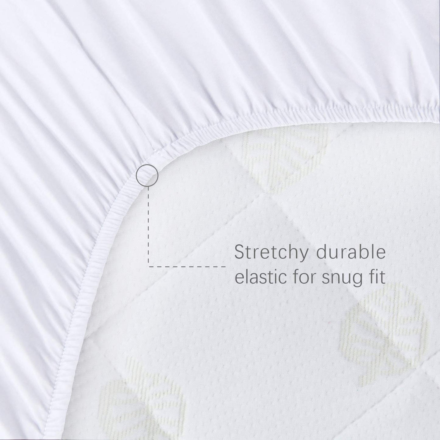 Halo BassiNest Mattress Pad Cover, Waterproof, 2 Pack