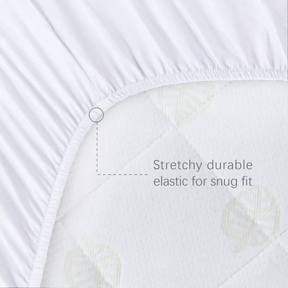 Halo BassiNest Mattress Pad Cover, Waterproof, 2 Pack