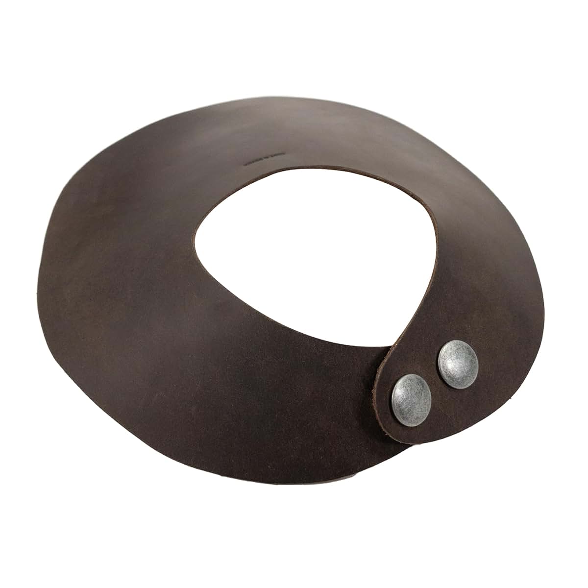 Leather Bib Costume Accessory - Full Grain Handmade