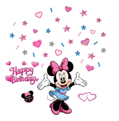 SchwartsCount Mouse Happy Birthday Wall Decals For Kids Rooms