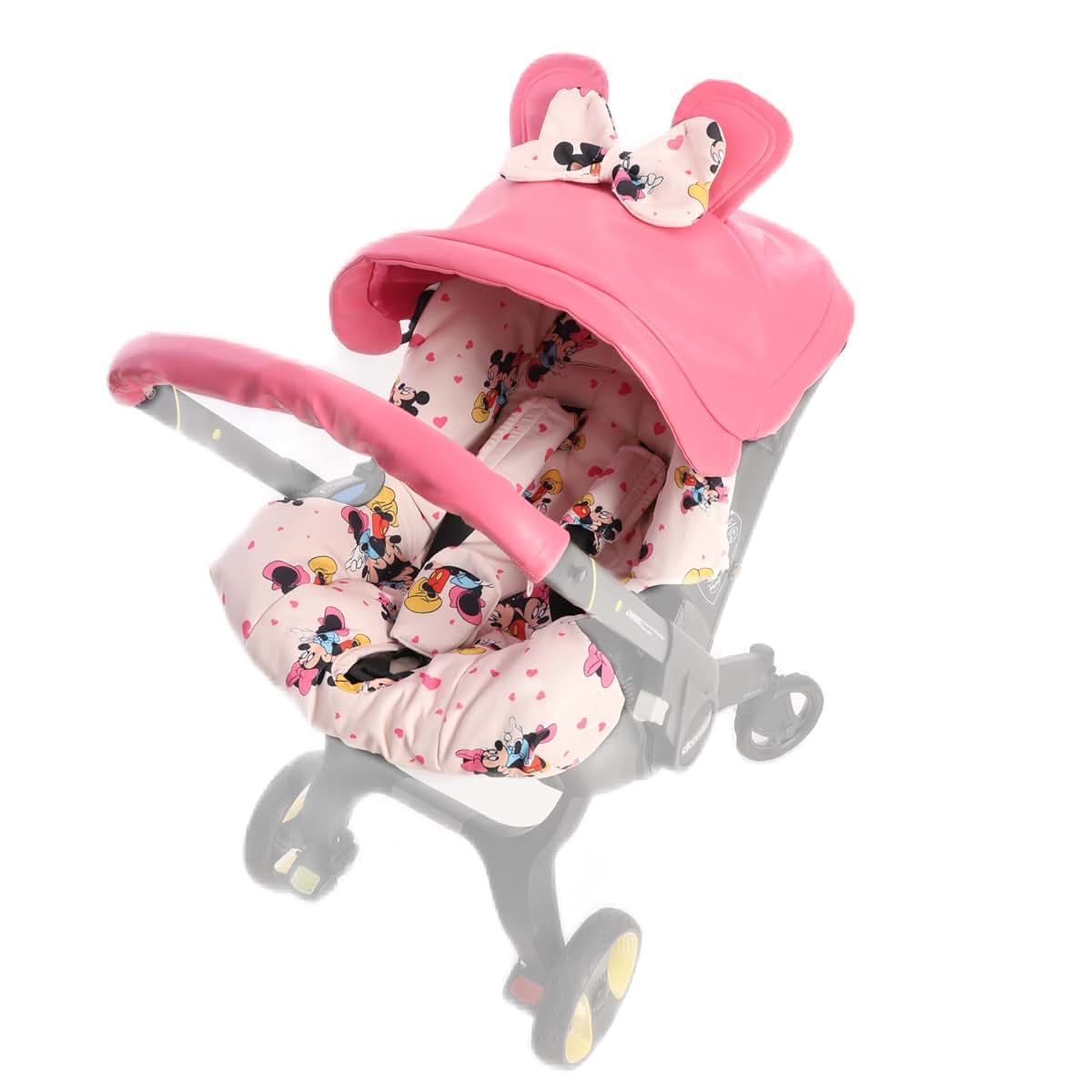Boss and Baby Car Seat Stroller Accessories for Doona - Canopy, Seat Replacement, Handlebar Cover, Infant Insert Cover, 