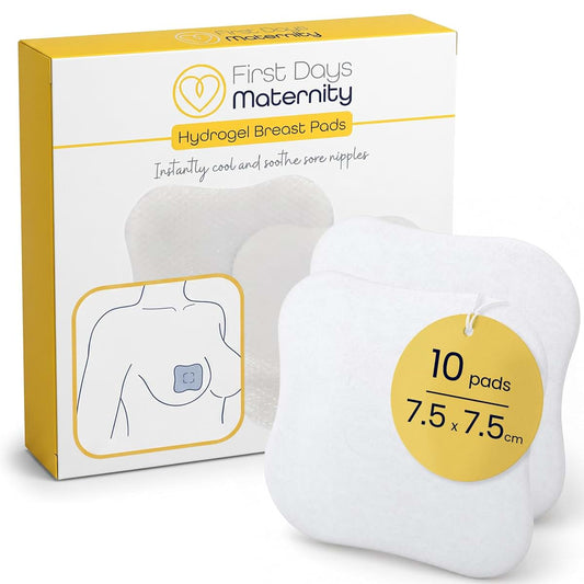First Days Maternity Supplies First Days Maternity - Hydrogel Breast Pads for Sore Nipples, Instant Cooling Relief