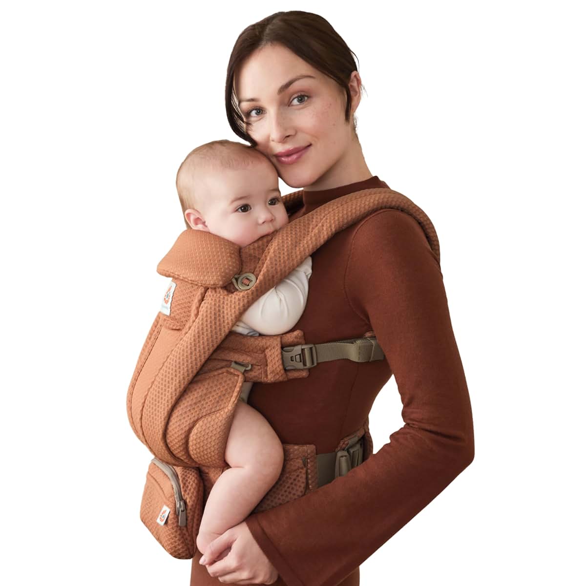 Ergobaby Omni Deluxe Baby Carrier, 4-Position Breathable Mesh for Newborn to Toddler