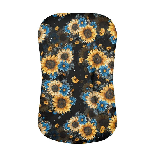 Tongluoye Sunflower Baby Lounger Cover for Girls Newborn Lounger Cover Soft Breathable Snuggle Me Organic Loungers