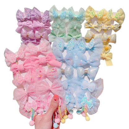 Kicwitgoo 40 Piece Cute Hair Accessories Bows and Clips for Baby Girls and Toddlers