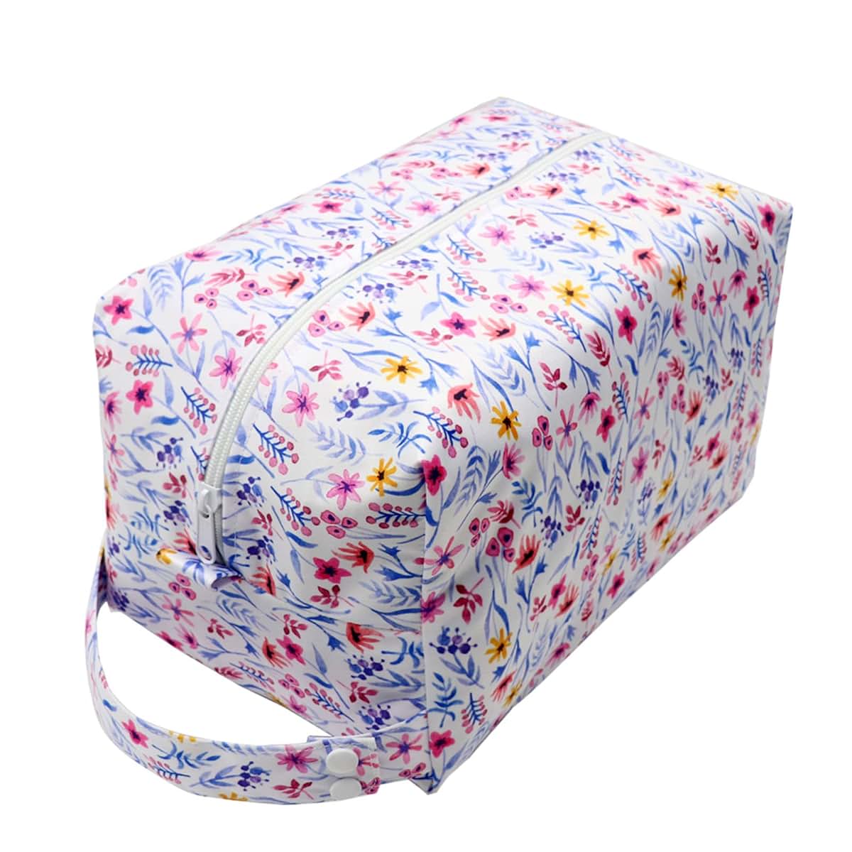 Reusable Cloth Diaper Wet Dry Bag with Hanging Buttons