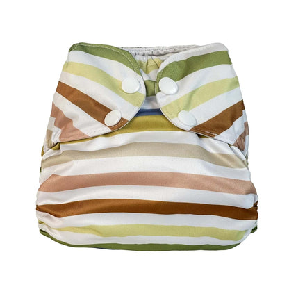 BISENKID Waterproof Cloth Diaper Cover Reusable Swim Diaper - Adjustable Outer Shell Over an Absorbent Inner Layer to