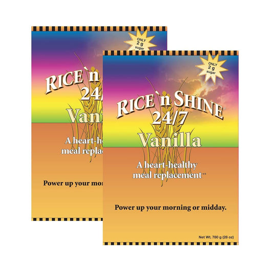 Patty McPeak 24/7 NEW FORMULA, LARGER SIZE! Rice N Shine Rice'n Shine Vanilla - 2 BAGS = 2 Months Supply- By Patty