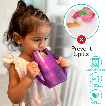 Flipping Holder Squeeze Proof Pouch Holder