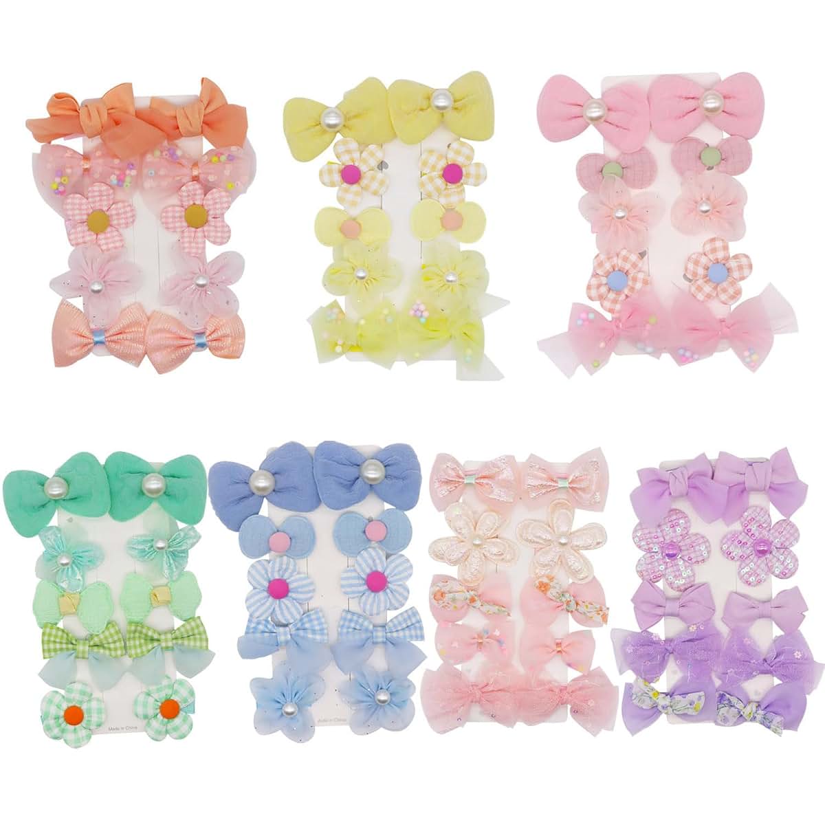 Kicwitgoo Cute Baby Girl Hair Clips, 40 Pack