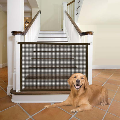 Cupount Baby and Dog Gate for Stairs, Indoor Mesh Pet Gate