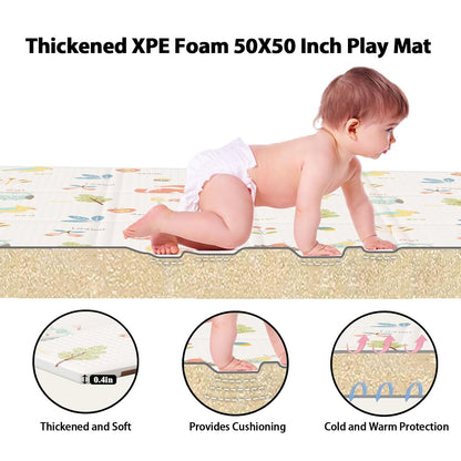 XVISHX Baby Play Mat 50 Inch