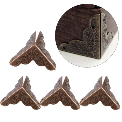 Moumouten Decorative Corner Protectors, Set of 12 Metal Guards