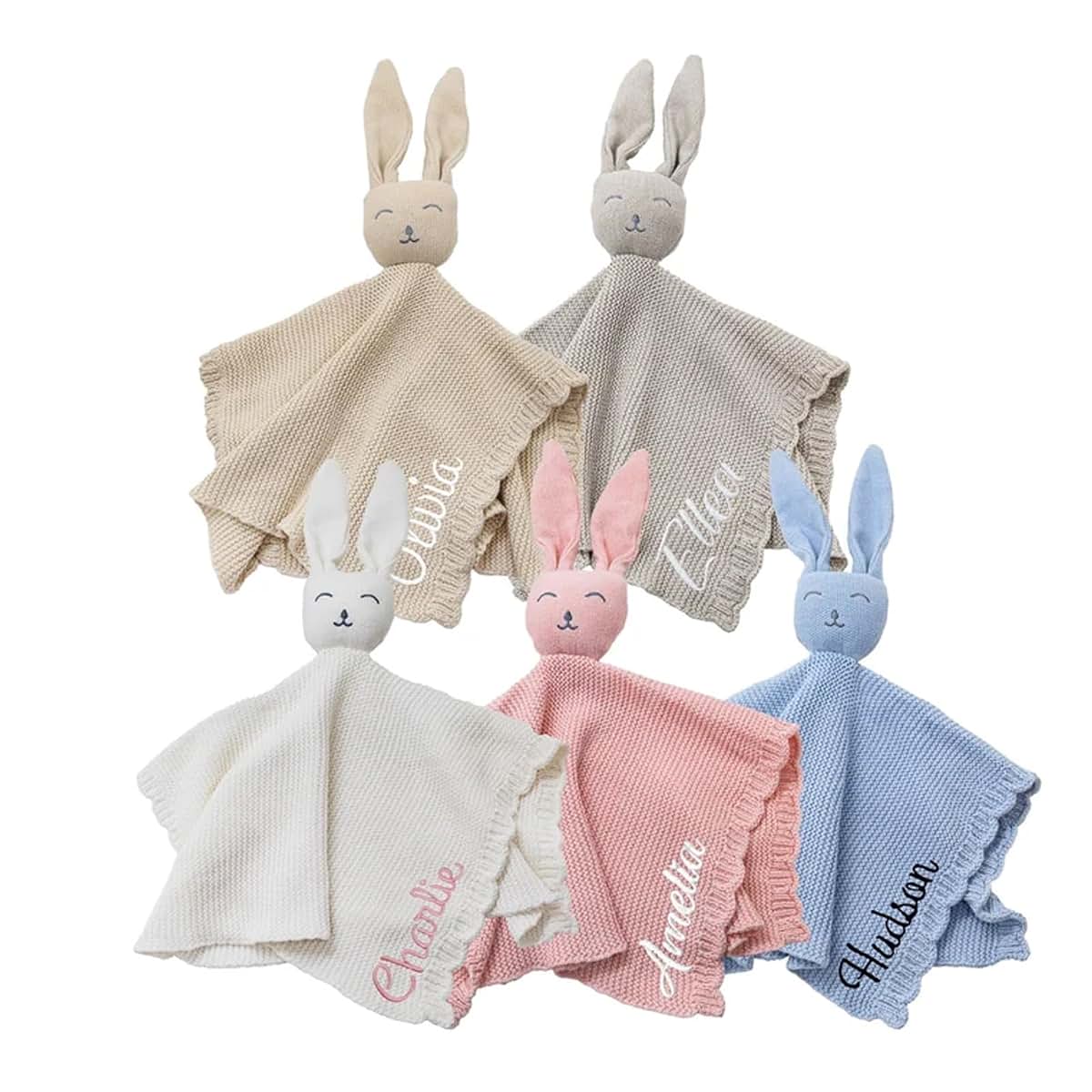 Gorm Personalized Animal Lovey Baby Blanket