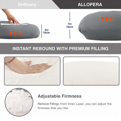 Baby and Toddler Support Pillow for Rest and Sleep Comfort