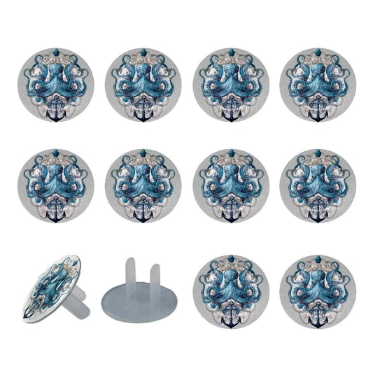 Cdgiruowunv Nautical Octopus Outlet Plug Covers For Electrical Sockets