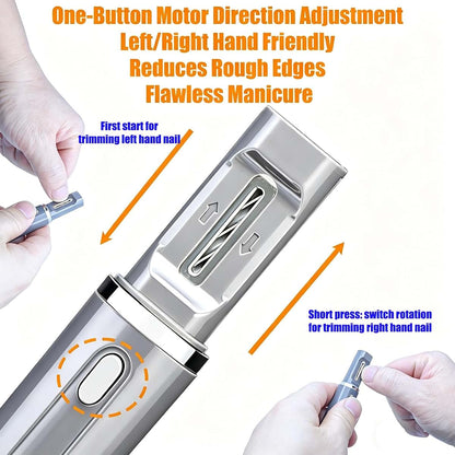 BabyOneStop Electric Nail Clipper, Pen-Shaped Portable Trimmer
