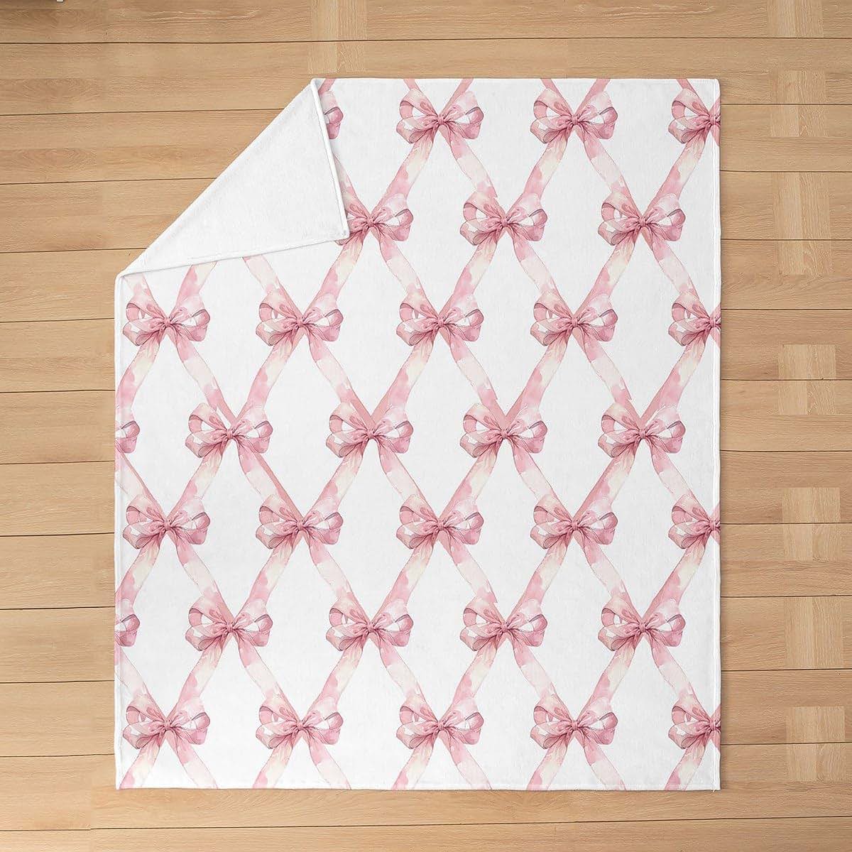 Manfei Flannel Fleece Throw Blanket for Kids & Home Decor