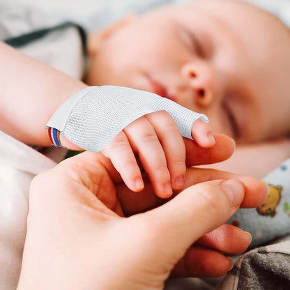 Soft Adjustable Thumb Sucking Guard for Kids Finger and Nail Stopping Device