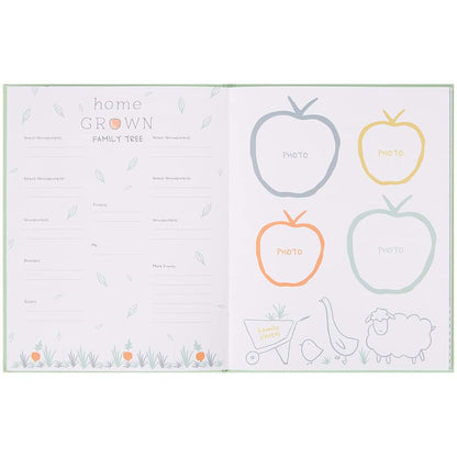 Carter's Homegrown Gender Neutral Baby Journal Memory Book 48 Pages