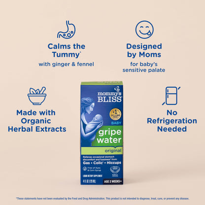 Mommy's Bliss Gripe Water Original Infant Gas Relief
