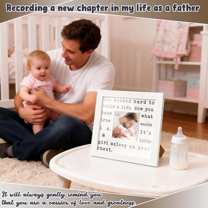 Picture Frame for New Dad Photo Display