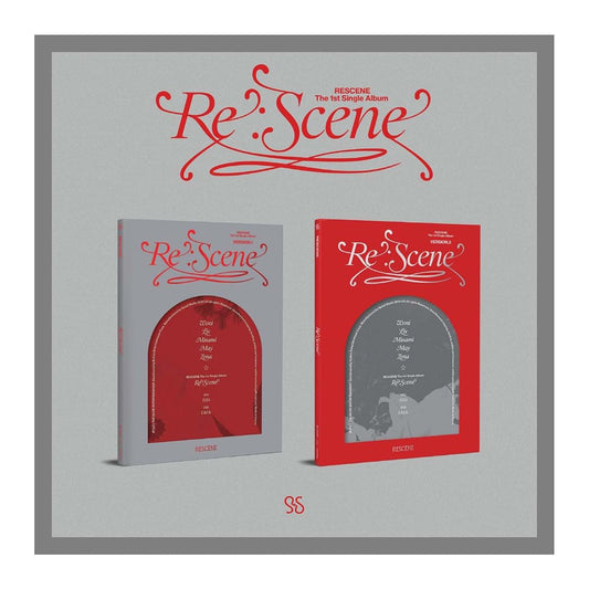 DREAMUS RESCENE Re:Scene 1st Single Album CD+Dust Jacket+Photobook+Photocard+Blotter Paper+Tracking Sealed (Version.2)