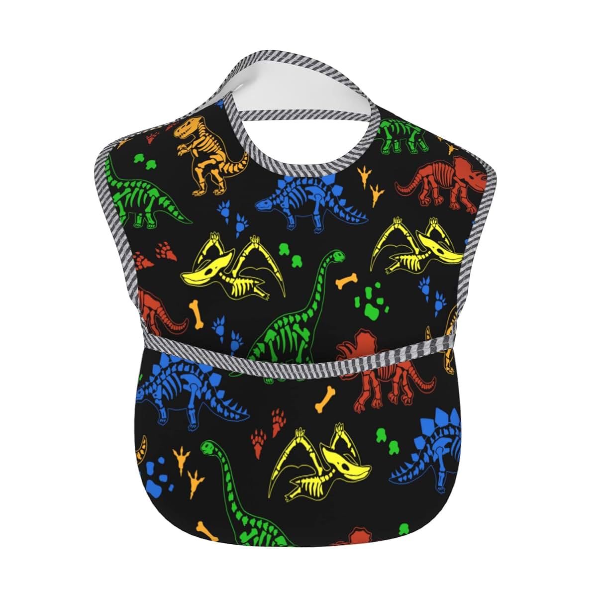Midaivu Baby Feeding Bib Waterproof Adjustable With Pocket (photo 2)