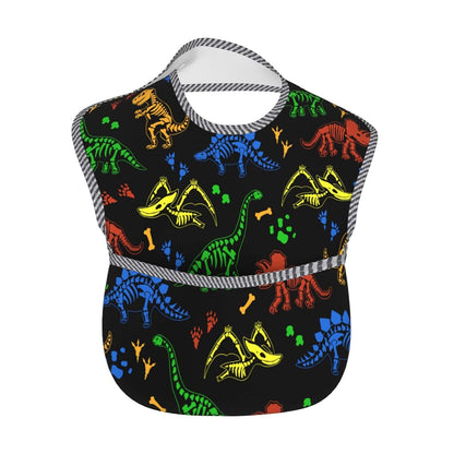 Midaivu Baby Feeding Bib Waterproof Adjustable With Pocket (photo 2)